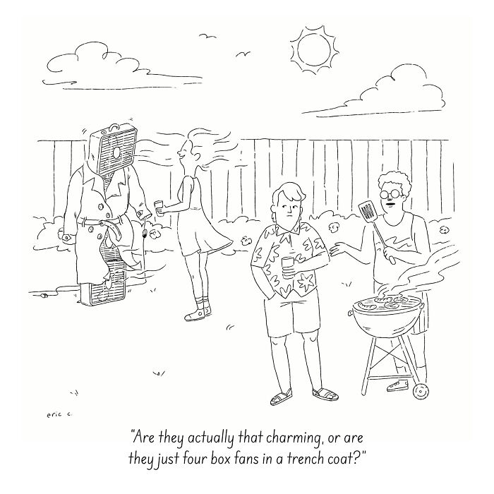 40 Clever Cartoons By Eric C. That Find Humor In Life’s Everyday Absurdities