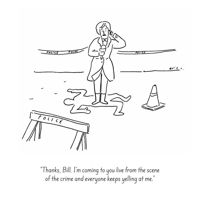 40 Clever Cartoons By Eric C. That Find Humor In Life’s Everyday Absurdities