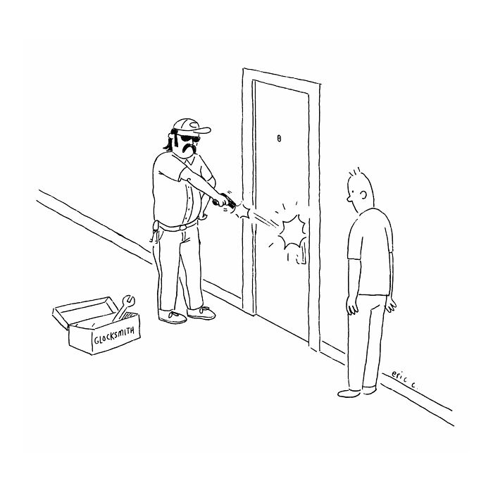 40 Clever Cartoons By Eric C. That Find Humor In Life’s Everyday Absurdities