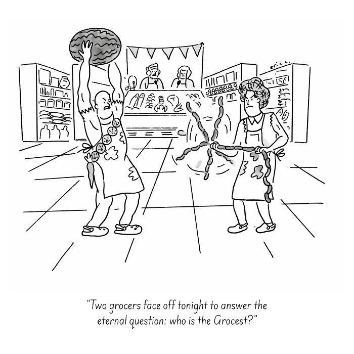 40 Clever Cartoons By Eric C. That Find Humor In Life’s Everyday Absurdities