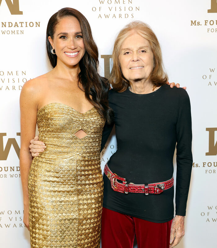 Meghan Markle's Gloria Steinem Tribute Prompts Eerie Theories After Fans Notice "Creepy" Details Meghan Markle's Gloria Steinem Tribute Prompts Eerie Theories After Fans Notice "Creepy" Details