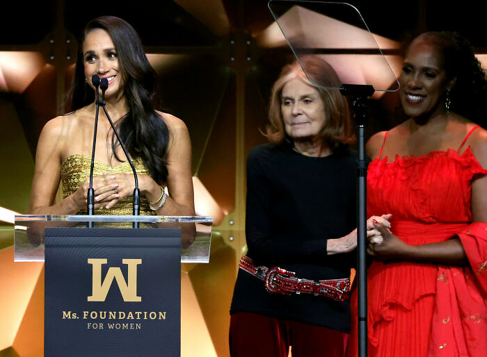 Meghan Markle's Gloria Steinem Tribute Prompts Eerie Theories After Fans Notice "Creepy" Details Meghan Markle's Gloria Steinem Tribute Prompts Eerie Theories After Fans Notice "Creepy" Details