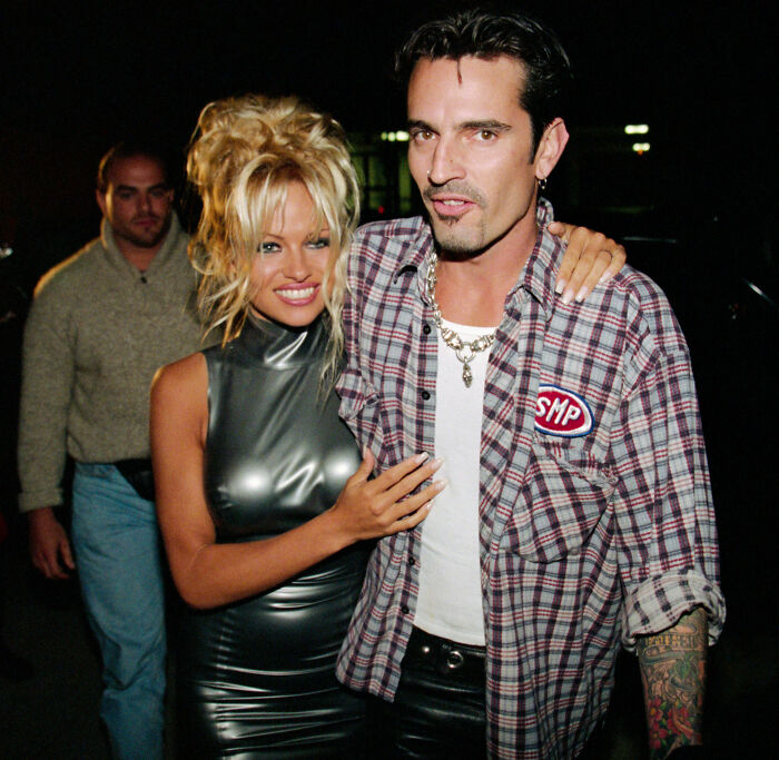 Pamela Anderson and Tommy Lee, symbolizing her harrowing health battle experiences. Pamela Anderson and Tommy Lee, symbolizing her harrowing health battle experiences.