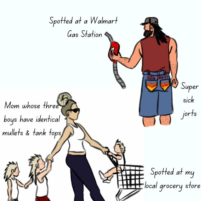 Some Stylish Folks I’ve Seen On Grocery Runs