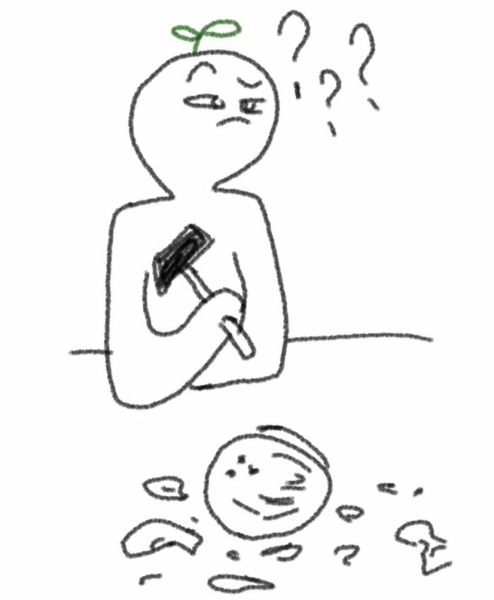Scene I Walked Into At The Uni Dorm Kitchen After Hearing A Loud Bang