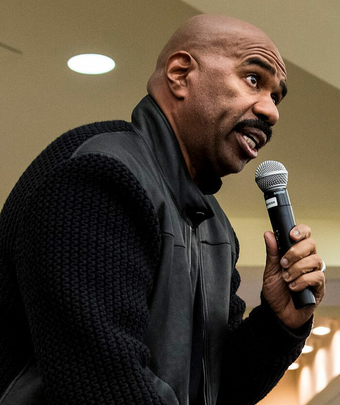 Steve Harvey shares his hot takes on celebrities, discussing famous personalities.