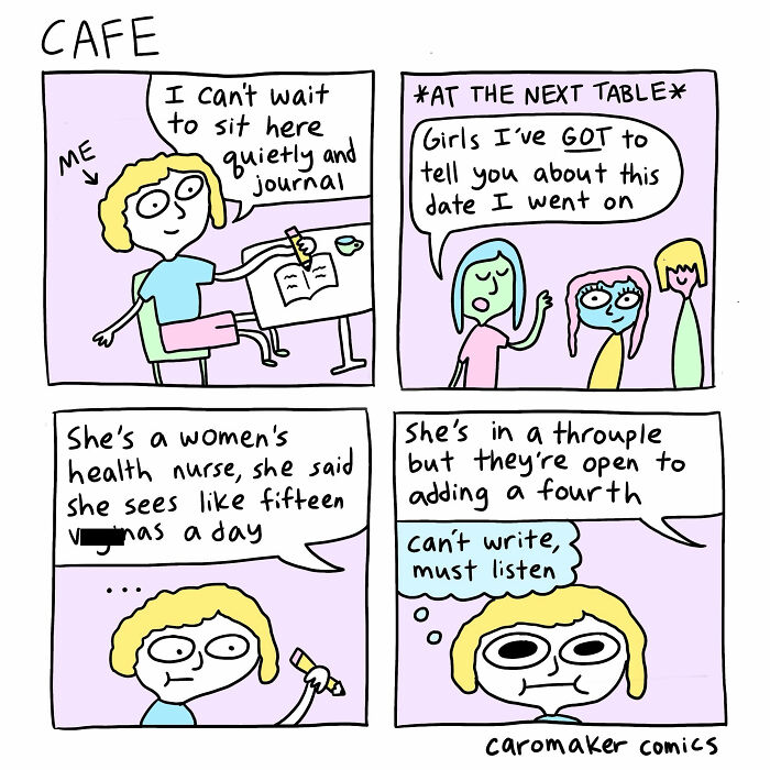 This Artist Creates Absurdly Funny Comics Where Even The Weirdest Ideas Somehow Make Sense (23 Pics)