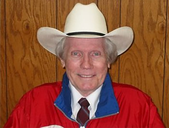 Image of a public figure in a cowboy hat who destroyed his own legacy.