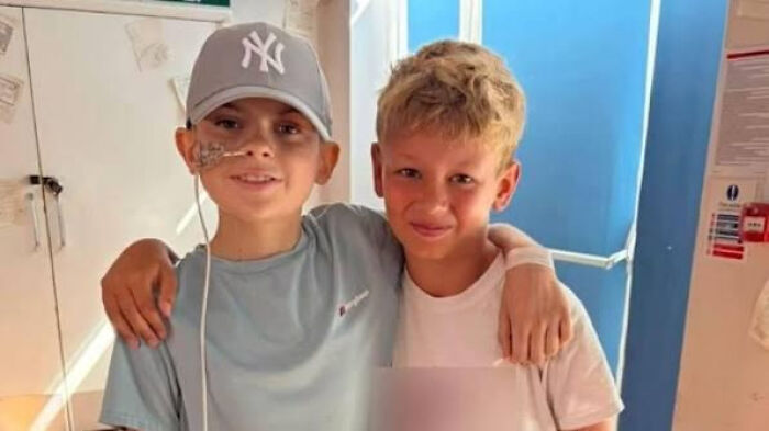 A 10-Year-Old Ran A Mile Every Day For 30 Days After His Best Friend Was Diagnosed With Cancer