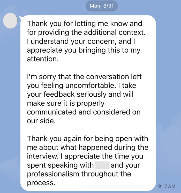 Woman’s Job Interview Goes Viral For All The Wrong Reasons, But She Refuses To Back Down After Company Reacts Woman’s Job Interview Goes Viral For All The Wrong Reasons, But She Refuses To Back Down After Company Reacts