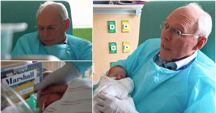 A 73 Year Old Volunteer Has Spent Eight Years Cuddling Premature Babies In The Nicu, Whispering "Grow Strong, Grow Smart, Grow Kind" Before Leaving Each One