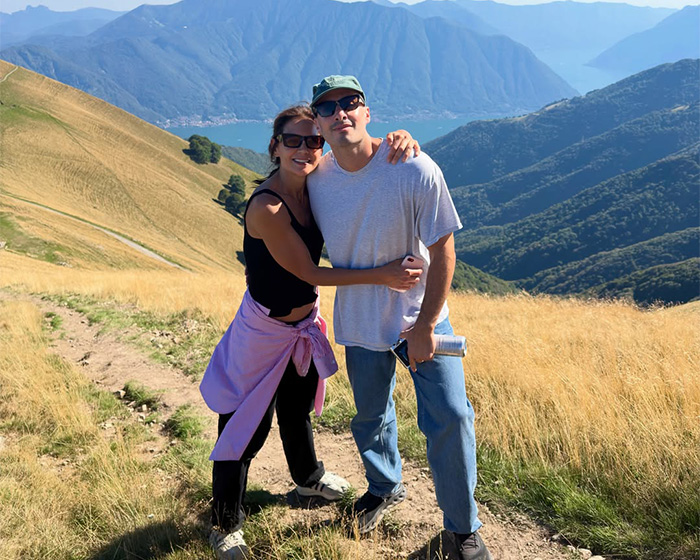 Katie Holmes with her new boyfriend in a scenic outdoor setting, after her daughter challenges Tom Cruise with a name change. Katie Holmes with her new boyfriend in a scenic outdoor setting, after her daughter challenges Tom Cruise with a name change.