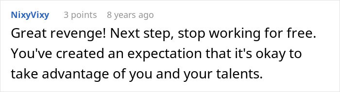 A comment on the stunning family photos with a hidden detail and epic revenge, encouraging the photographer to stop working for free. A comment on the stunning family photos with a hidden detail and epic revenge, encouraging the photographer to stop working for free.