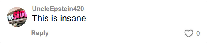 UncleEpstein420 commented, This is insane, reacting to the attractive woman who went viral in football stands.