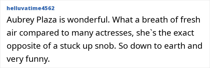 Aubrey Plaza's story about director's request during her intimate scene with Robert De Niro.