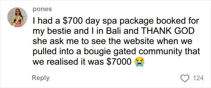 Sharer thankful for avoiding expensive Bali spa package Sharer thankful for avoiding expensive Bali spa package