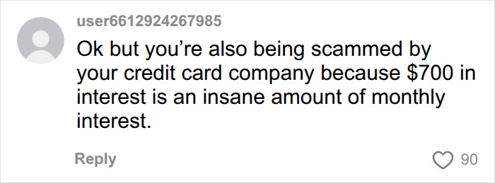 Comment on high credit card interest after Bali bar bill warning Comment on high credit card interest after Bali bar bill warning