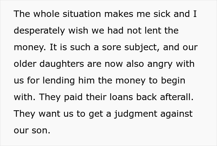 Son Takes A Loan From Parents, Throws Massive Tantrums And Makes Accusations After Being Asked To Repay It Son Takes A Loan From Parents, Throws Massive Tantrums And Makes Accusations After Being Asked To Repay It