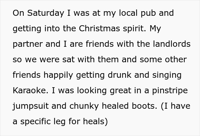 Guy Sees Woman Limping At A Bar And Decides To Mock Her, Has No Idea What He’s Walking Into Guy Sees Woman Limping At A Bar And Decides To Mock Her, Has No Idea What He’s Walking Into