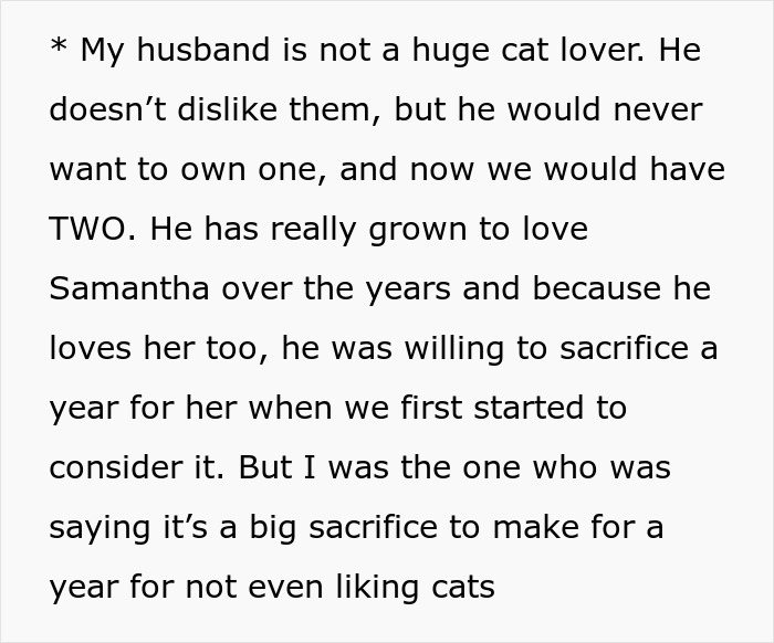 Woman Declines Friend’s Year-Long Cat-Sitting Request, Then Learns She Had Another Option All Along Woman Declines Friend’s Year-Long Cat-Sitting Request, Then Learns She Had Another Option All Along