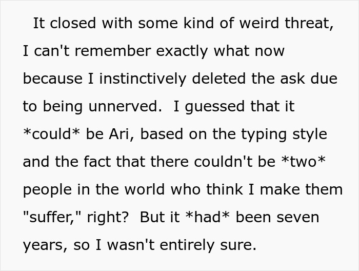 Online Stalker Freaks Out After Woman "Steals" Her Fictional Boyfriend Online Stalker Freaks Out After Woman "Steals" Her Fictional Boyfriend