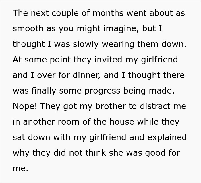 Religious Parents Try To Sabotage Son's Relationship But Fail When Extended Family Sides With Him Religious Parents Try To Sabotage Son's Relationship But Fail When Extended Family Sides With Him