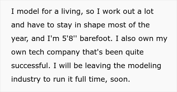 A woman explaining her modeling career and fitness, not having it with friend's dating advice. A woman explaining her modeling career and fitness, not having it with friend's dating advice.