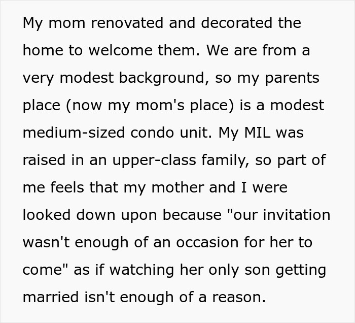 Bride Is Told She "Doesn't Need" A White Dress, Then Sees What Her MIL Plans To Wear To The Ceremony