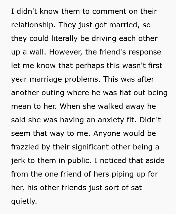 Text discussing a model friend's observations of a buddy who thinks his friend needs a hot GF and a weight-loss coach. Text discussing a model friend's observations of a buddy who thinks his friend needs a hot GF and a weight-loss coach.