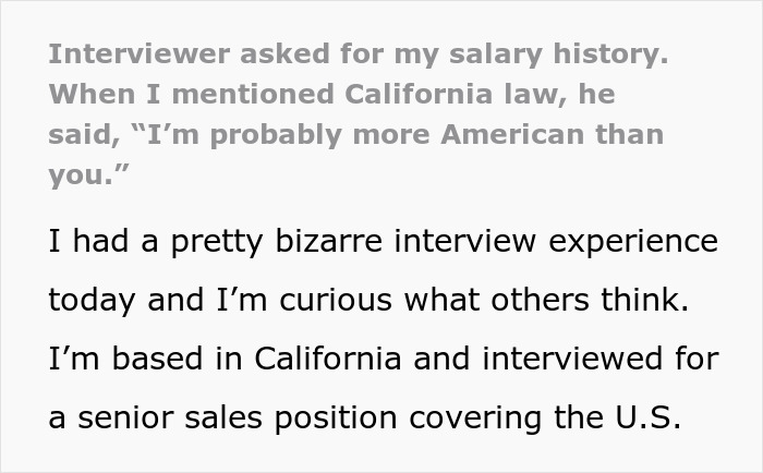 Woman’s Job Interview Goes Viral For All The Wrong Reasons, But She Refuses To Back Down After Company Reacts Woman’s Job Interview Goes Viral For All The Wrong Reasons, But She Refuses To Back Down After Company Reacts