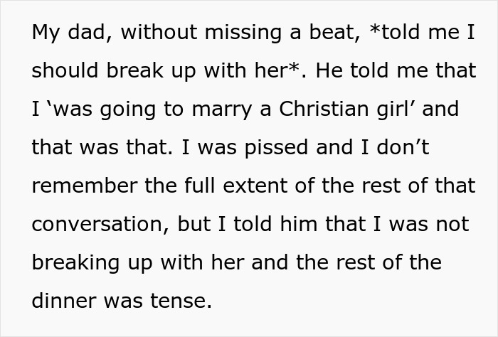 Religious Parents Try To Sabotage Son's Relationship But Fail When Extended Family Sides With Him Religious Parents Try To Sabotage Son's Relationship But Fail When Extended Family Sides With Him