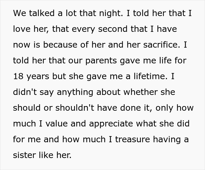 Text snippet explaining a brother expressing gratitude to his sister who sacrificed her liver for him Text snippet explaining a brother expressing gratitude to his sister who sacrificed her liver for him