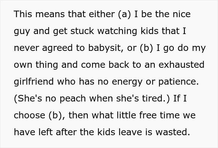Woman Babysits On Weekends, Her Clueless BF Just Can't Figure Out Why She Keeps Ignoring Him Woman Babysits On Weekends, Her Clueless BF Just Can't Figure Out Why She Keeps Ignoring Him