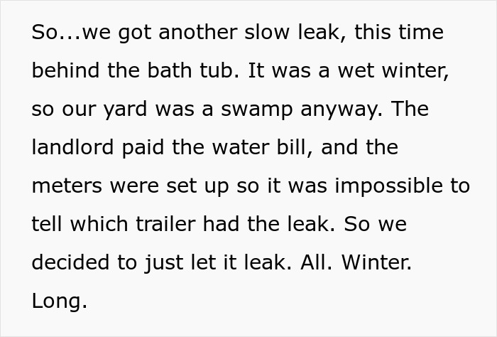 Landlord Keeps Dodging Trailer Repairs To Save Money, Tenants Make Sure It Costs Him $25K In Return Landlord Keeps Dodging Trailer Repairs To Save Money, Tenants Make Sure It Costs Him $25K In Return