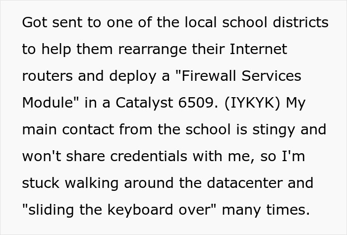 Guy Gets Exposed For A Bad Router Command And Makes Up A Cover Story Just To Be Exposed Again Guy Gets Exposed For A Bad Router Command And Makes Up A Cover Story Just To Be Exposed Again