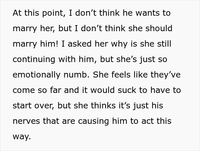 Bride Plans A Forever With A Guy Who Proposed With A String, BFF Is Running Out Of Ways To Say &ldquo;Run&rdquo;