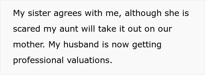 Woman Doesn't Want To Play "Big Happy Family," Demands Inheritance Be Divided Woman Doesn't Want To Play "Big Happy Family," Demands Inheritance Be Divided