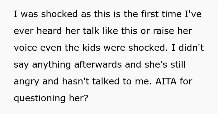 A screenshot of text about a wife sneaking out at 4AM and hiding money from her hubby, causing shock. A screenshot of text about a wife sneaking out at 4AM and hiding money from her hubby, causing shock.