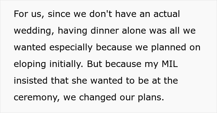 Bride Is Told She "Doesn't Need" A White Dress, Then Sees What Her MIL Plans To Wear To The Ceremony