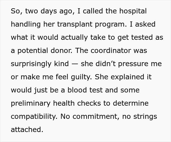 Woman Is Called A Monster For Refusing To Save Her Sister&rsquo;s Life, Starts Questioning Her Decision