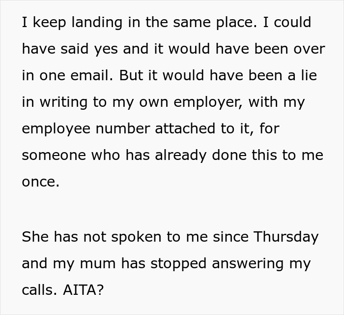 Woman Tells HR She Never Referred Anyone, Starts Massive Family Drama Woman Tells HR She Never Referred Anyone, Starts Massive Family Drama