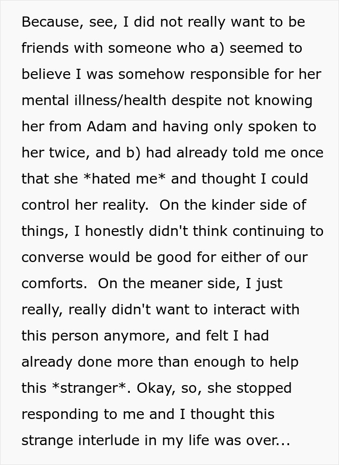 Online Stalker Freaks Out After Woman "Steals" Her Fictional Boyfriend Online Stalker Freaks Out After Woman "Steals" Her Fictional Boyfriend