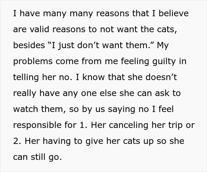Woman Declines Friend’s Year-Long Cat-Sitting Request, Then Learns She Had Another Option All Along Woman Declines Friend’s Year-Long Cat-Sitting Request, Then Learns She Had Another Option All Along