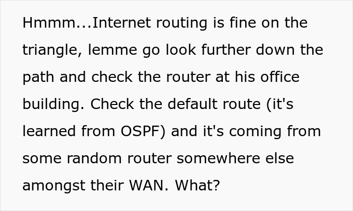 Guy Gets Exposed For A Bad Router Command And Makes Up A Cover Story Just To Be Exposed Again Guy Gets Exposed For A Bad Router Command And Makes Up A Cover Story Just To Be Exposed Again