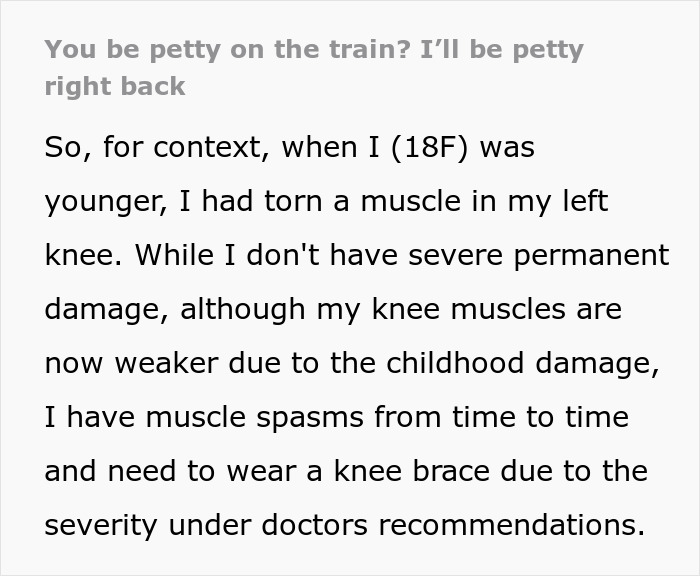 Karen Thinks She’s Teaching A Teen About Priority Seating, Gets Taught A Lesson Herself Karen Thinks She’s Teaching A Teen About Priority Seating, Gets Taught A Lesson Herself
