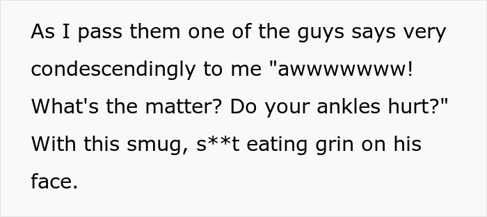 Guy Sees Woman Limping At A Bar And Decides To Mock Her, Has No Idea What He’s Walking Into Guy Sees Woman Limping At A Bar And Decides To Mock Her, Has No Idea What He’s Walking Into