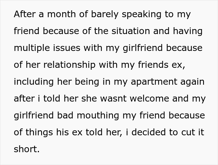 Man Dumps GF Over Her Choice Of Friend And The Internet Validates His Reasoning Man Dumps GF Over Her Choice Of Friend And The Internet Validates His Reasoning