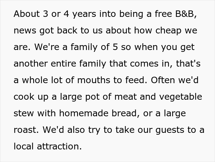 Family Finds Out What Family And Friends Are Saying Behind Their Backs, Shuts Down Their Free B&B Family Finds Out What Family And Friends Are Saying Behind Their Backs, Shuts Down Their Free B&B