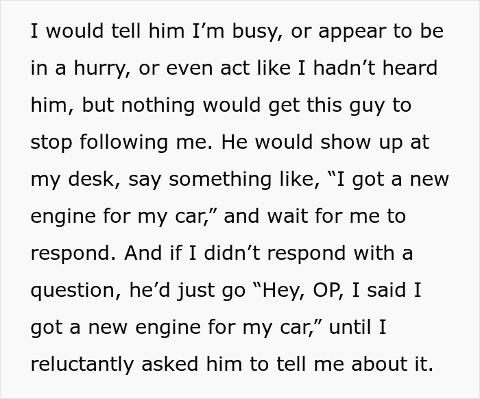 Guy Learns The Hard Way Why People In The Office Ignore One Specific Person Guy Learns The Hard Way Why People In The Office Ignore One Specific Person