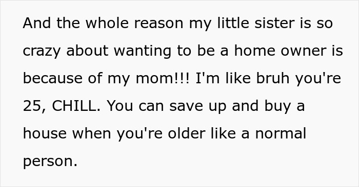 Woman Lets Sister Live In Her House For Cheap But Her Generosity Is Not Enough